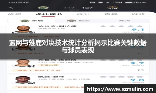 篮网与雄鹿对决技术统计分析揭示比赛关键数据与球员表现