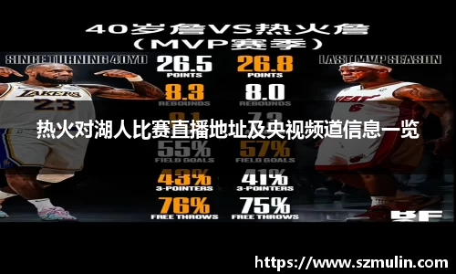 热火对湖人比赛直播地址及央视频道信息一览